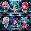 PriPara Chibi Anime Figure Cute Idol Girls PVC Collectible Figurines Q Version Character Statues for Desk Decor Anime Fans Gift