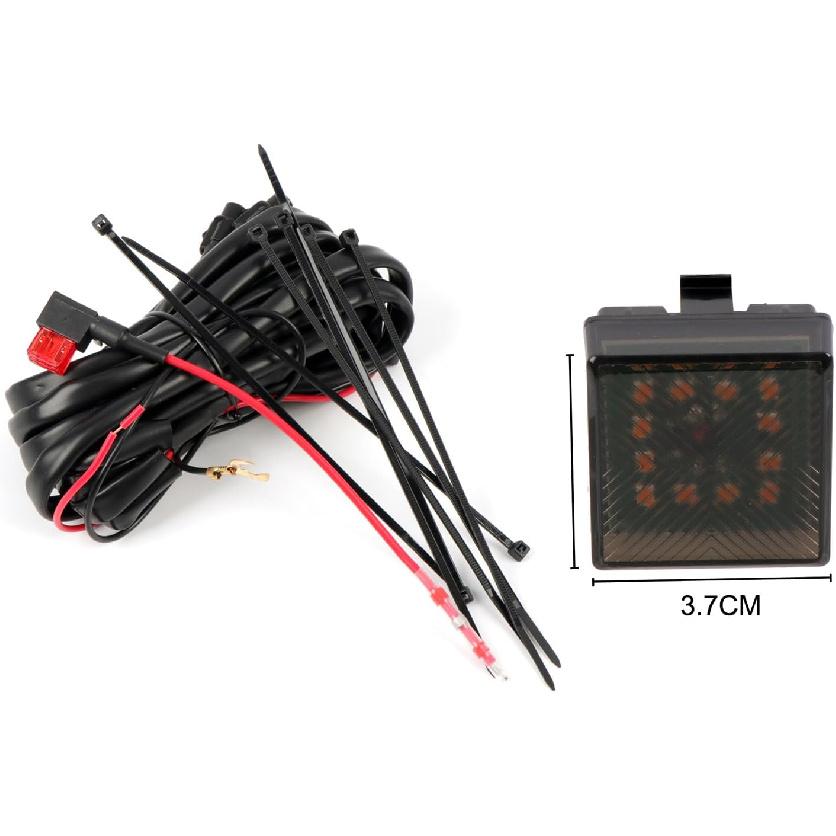 for Toyota Land Cruiser Prado J250 LC250 2024-2025 Front Grille LED Light Amber Light 8pcs Car Accessories (Upper+Lower)