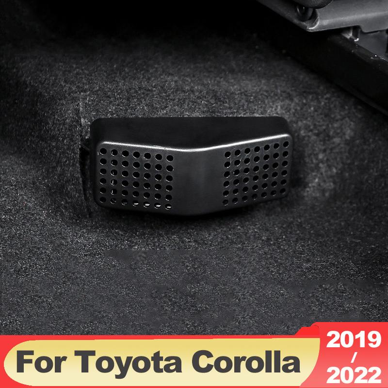 Für Toyota Corolla 2022 E210 12th Auto Rücksitz Unter Air Vent Outlet Abdeckung Fall Schutz Maske Auto-Zubehör