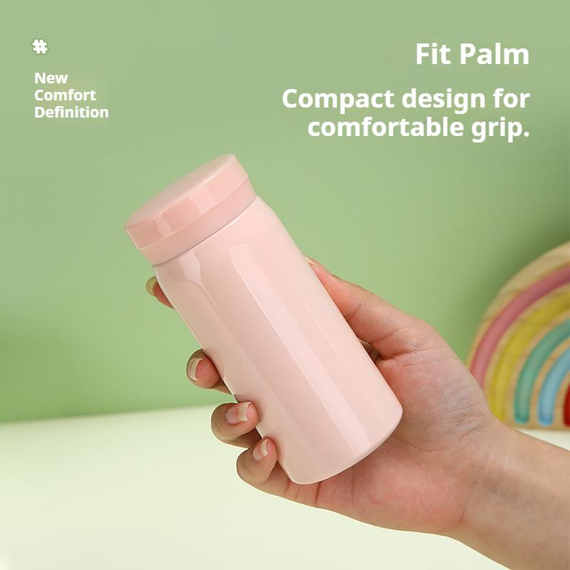 200ML/300ML Stainless Steel Pocket Cup Mini Insulated Cup Car Vacuum Flasks Coffee Cup Portable Leak-proof Thermal Water Bottle