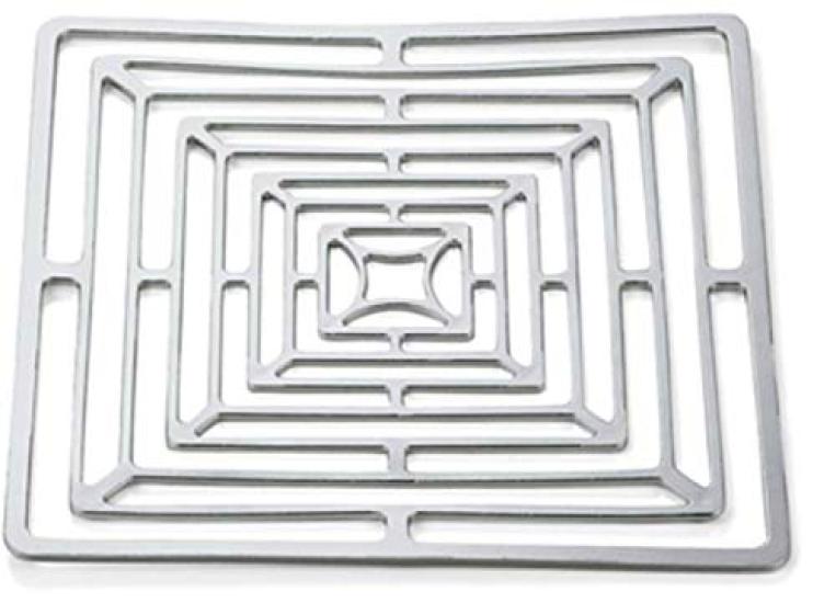 Red Cotton Ribbon Wrapped in Washi KAGO Square Large 25x25cm Tin Basket Large [Nousaku Paper]