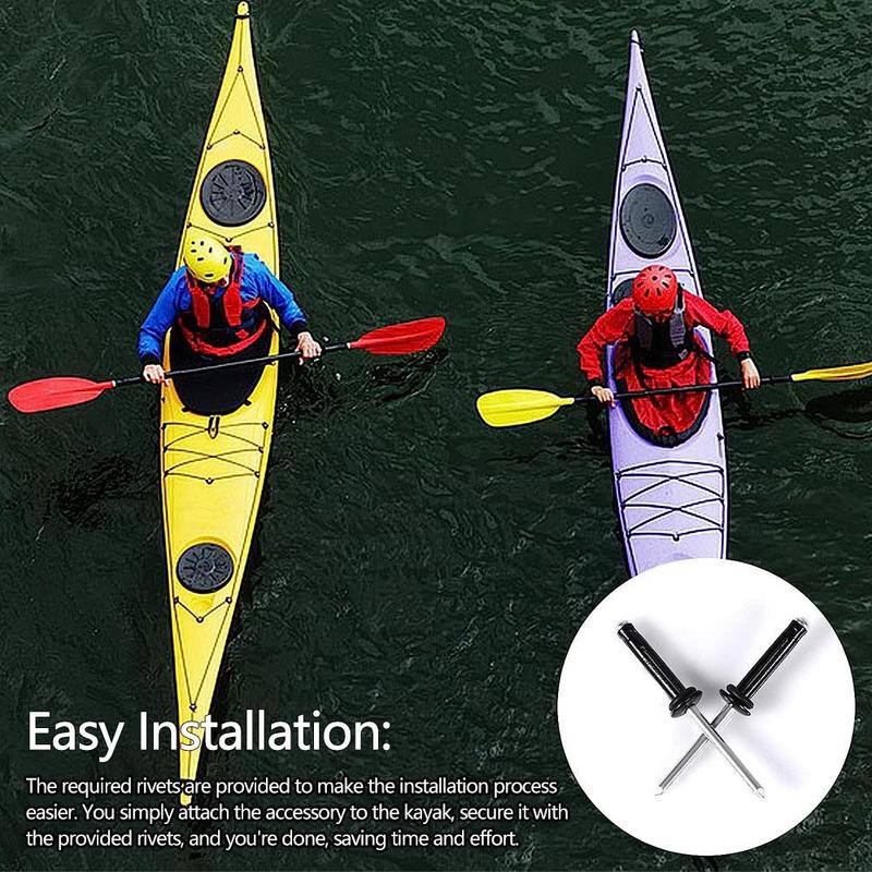 Tri Grip Rivets 2.3 Inch Long Industrial Rivets Heavy Duty Tri-Grip Tool Accessories Fixing Equipment Aluminum Alloy Kayak Canoe