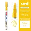 1pcs Japan UNI Paint Marker PX-21 Oil-based Permanent 0.8-1.2mm Tire Touch Up Painting Waterproof Graffiti Art Supplies