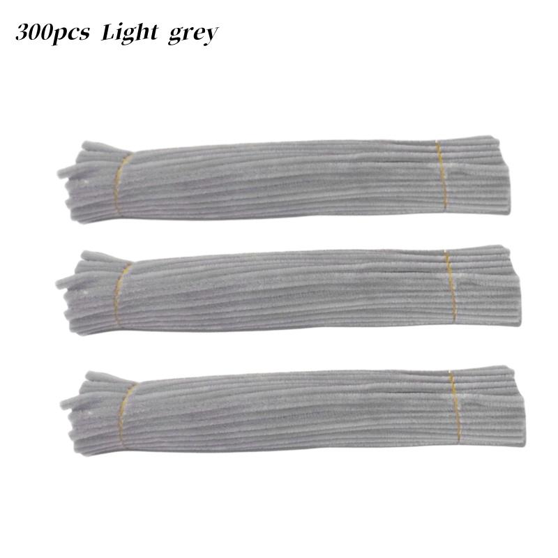 300 Pieces 21 Light Colors Pipe Cleaners Craft Supplies Chenille Stem Pipe Cleaners Bulk for Kids Creative DIY Project