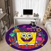 1pc Sponge Bob Chair Carpet for Office Non Slip, Machine Washable Rug for Office, Room Holiday Decor for Christmas, Birthday Polyester