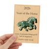Lucky Resin Horse A Symbol of Wisdom & Success 2026 Year of The Horse Statue Meaningful Gift for Friends Family