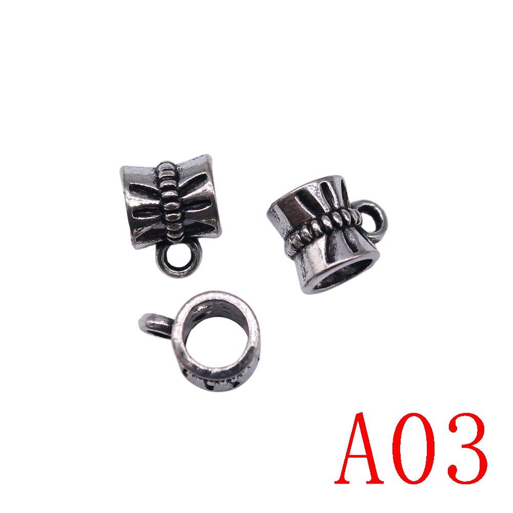 Cylindriska hängande huvudkomponenter för smyckenstillverkning Accessori Decor Diy