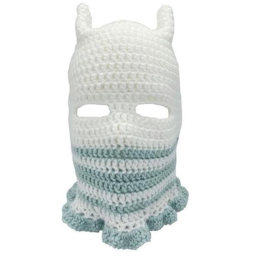 Knitted Full Face Ski Mask Winter Balaclava Face Cover for Outdoor Sports Novelty Knitting Beanie