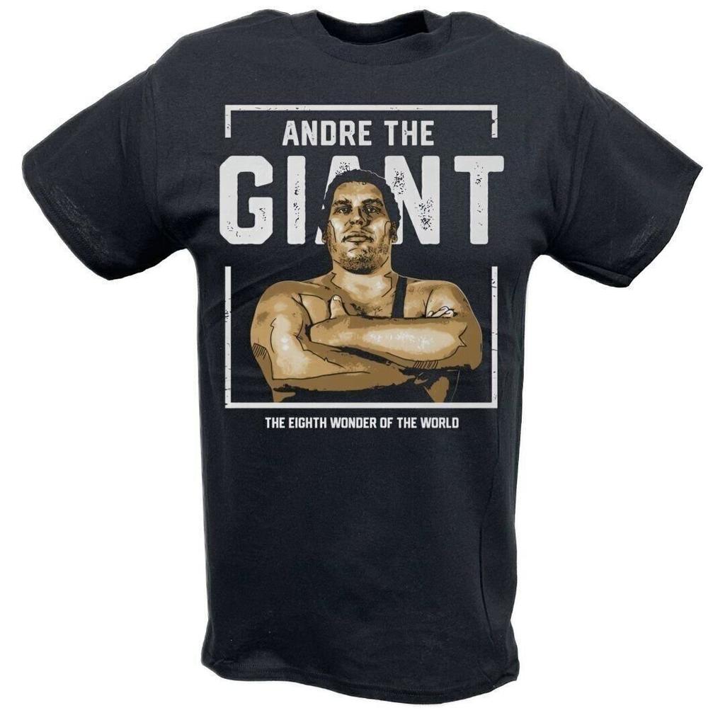 Andre The Giant Intimidation Black Tshirt