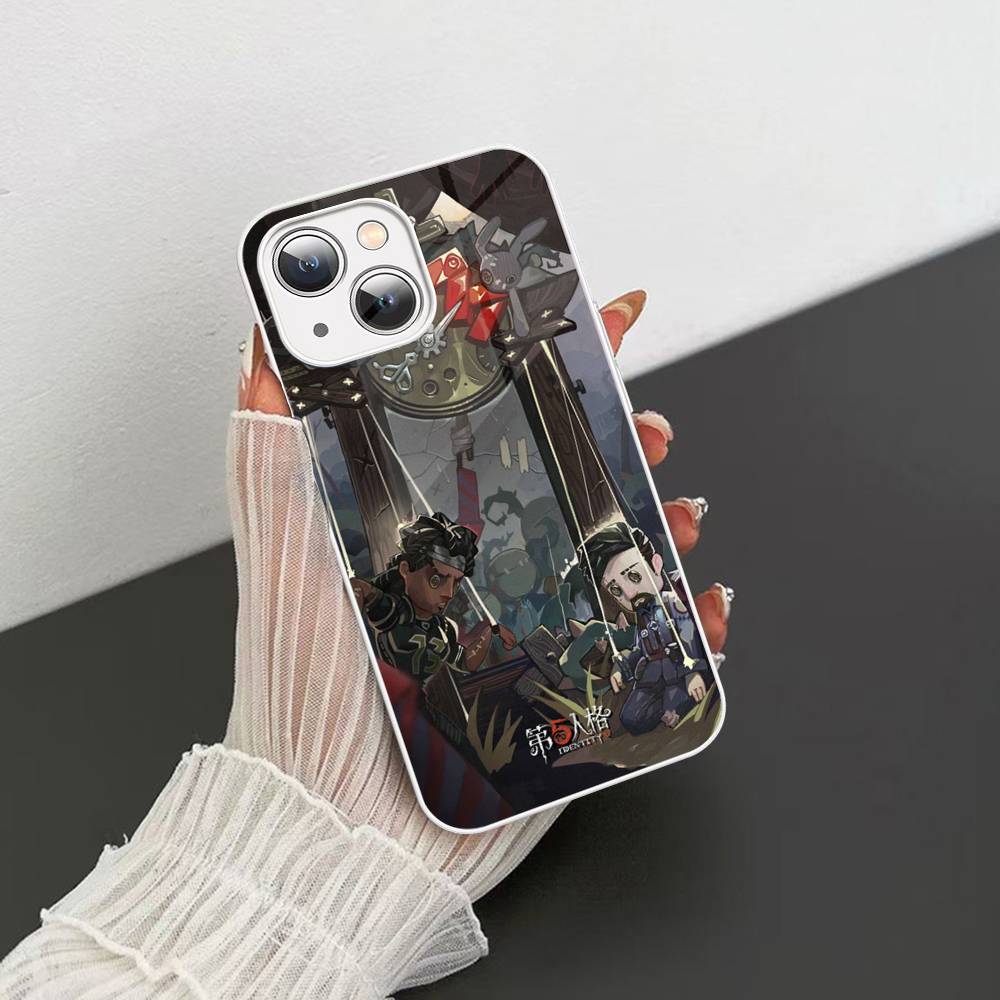 Horror Game I-Identity V Gehärtetes Glas Für Iphone 14 13 12 11 Pro Mini XS MAX 14Plus X XS XR Hüllen