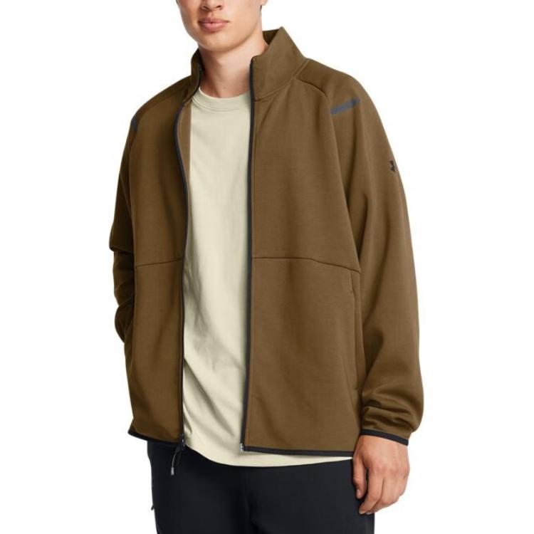 Under Armour Unstoppable Training Comfort Long Sleeve Jacket Men Jacket Coyote-Brown 1383043-498