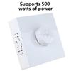 5-Level Speed Controller Switches Modern Wall Controller Panel 86 Type Adjuster