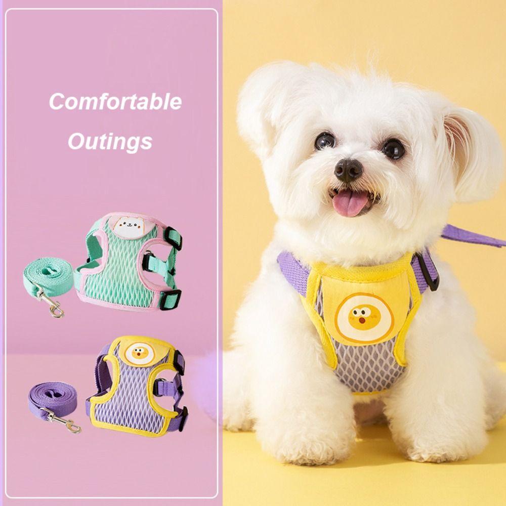 

Adjustable Pet Chest Straps Breathable Pet Supplies Medium Puppy Leash Pomeranian