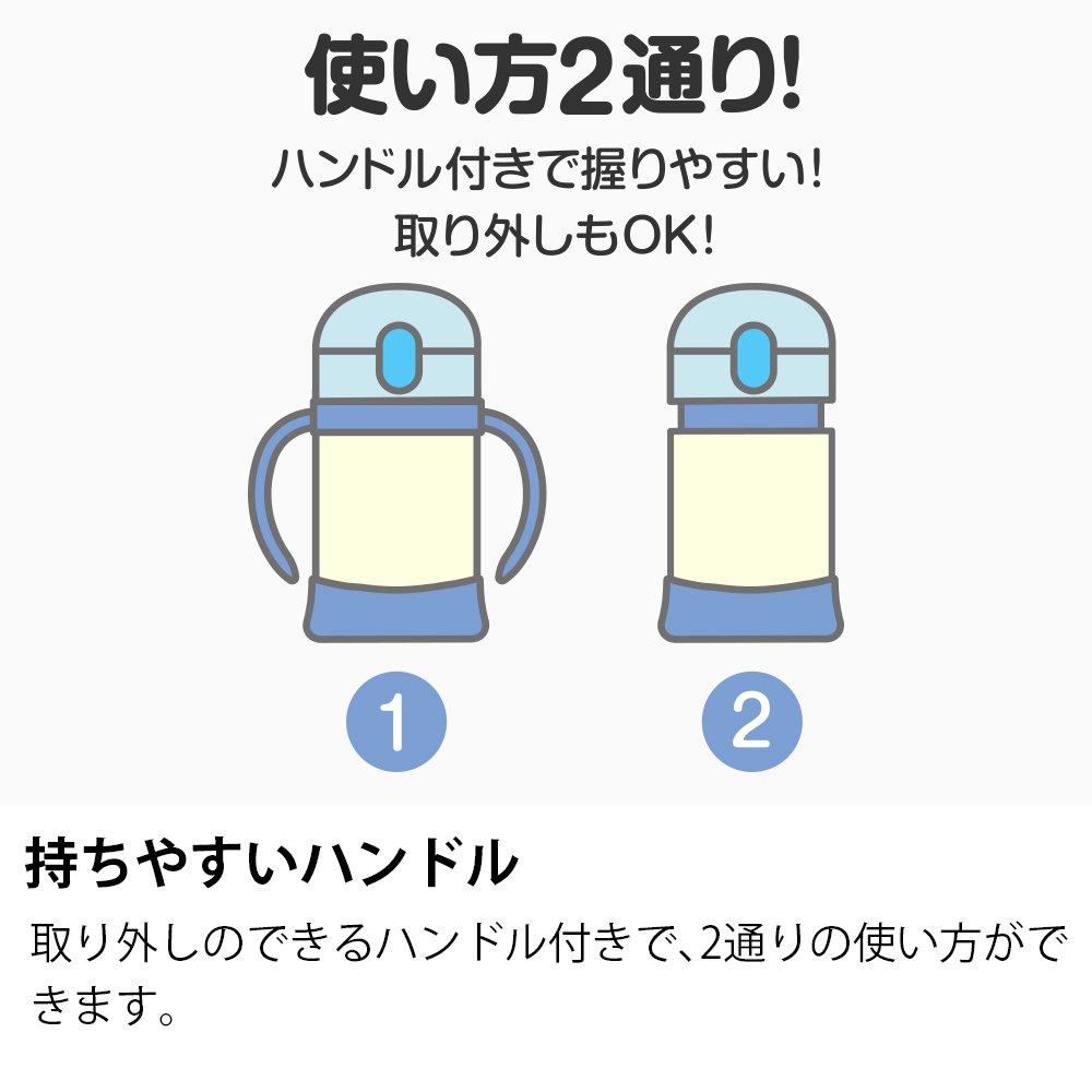 Thermos Magical Baby Straw Mug Light Pink From Around 9 Months FHV-250DS