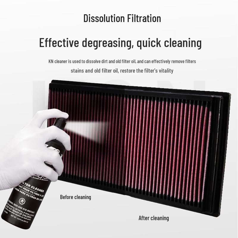 K&N Air Filter High-Flow Cleaning Kit with Care Oil