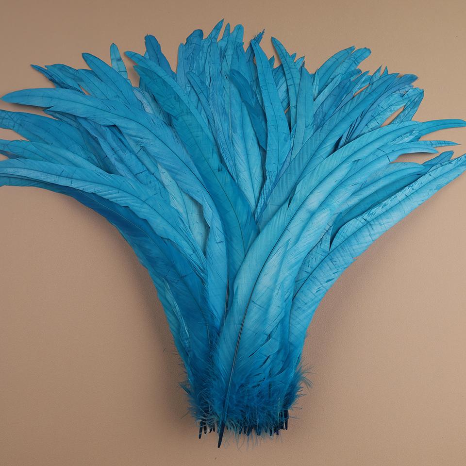 Rooster Feathers 35-40cm 40-45cm Handicraft Crafts DIY Natural Feather Handwork Party Plume Carnival Decoration