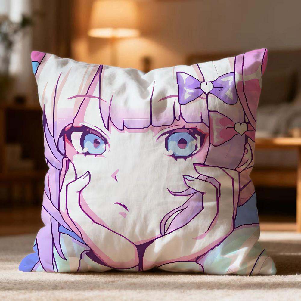 Hot N-NNEEDY GIRL OVERDOSE Cushion Cover Soft Washable Pillow Case Multi-Scene for Couch Bed Travel Office Use