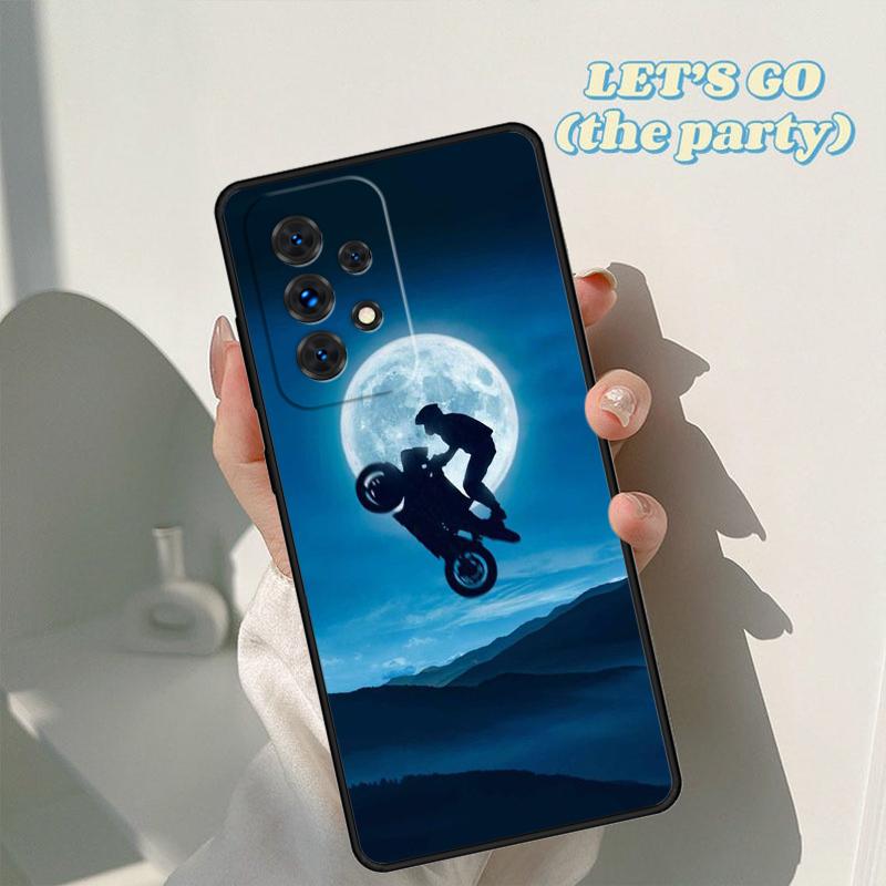 Moto Motorcycle Phone Case For Samsung Galaxy A42 A31 A40 A51 A71 A32 A80 A91 A52 A72 A73 A20e A21S A50 A70 A11 A12 Cover