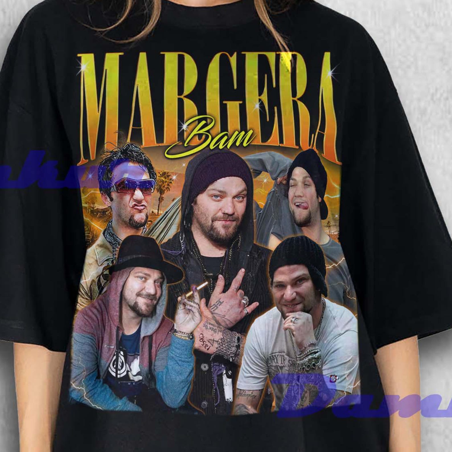 Bam Margera Shirt, Bam Margera Vintage Tshirt, Bam Margera Fan Tees, Bam Margera Retro T-shirt, Bam Margera Merch Gift Tee L