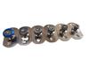 Stainless Steel Sliding Door Positioner: Anti-Swing Wardrobe Push-Pull Bearing Accessory