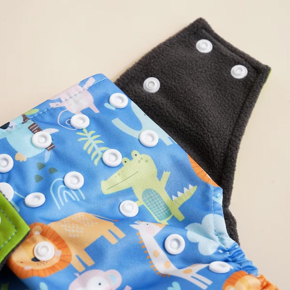 Anti-leakage Charcoal Diapers Washable Baby Diapers Happy Cloth Diapers Girl Boy