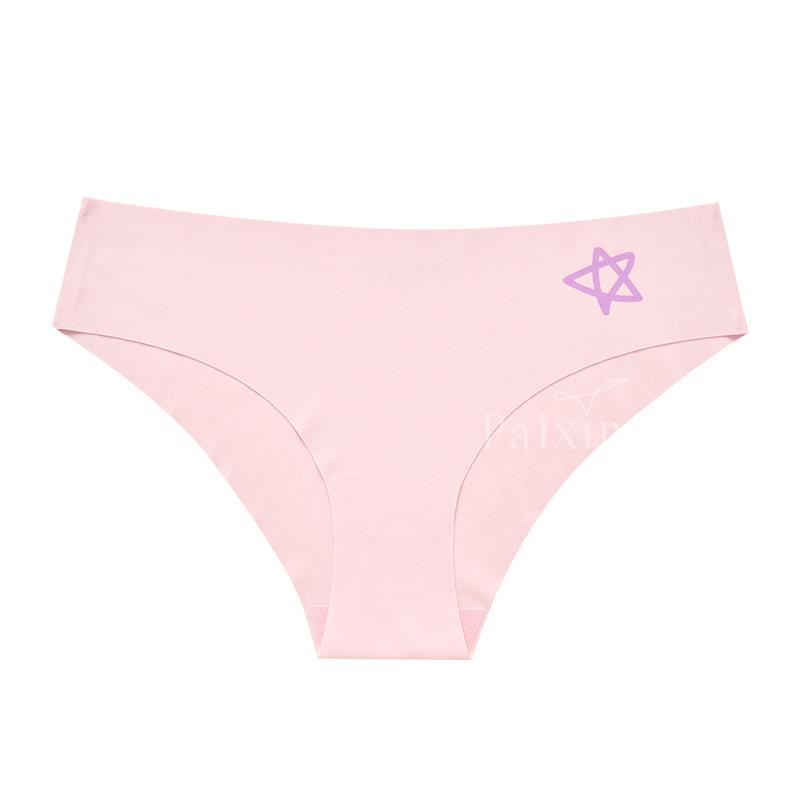 

Бесшовные трусики для йоги Leopard Heart - Тонкие, Невидимые, Быстросохнущие, Женское треугольное белье из ледяного шелка с ощущением наготы Large