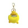 Small Coal Balls Korean Ins Internet Celebrity Rex Rabbit Hairball Cute Elf Schoolbag Pendant Car Keychain Mobile Phone Pendant