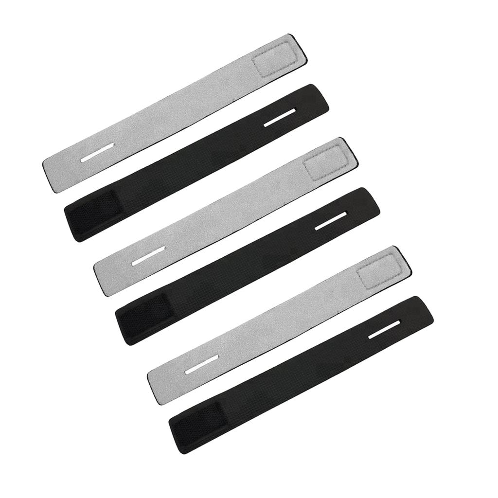 6Pcs Fishing Rod Belt Stretchy Fishing Rod Wrap Strap Elastic Rod Ties Fishing Rod Straps Adjustable Fishing Rod Ties