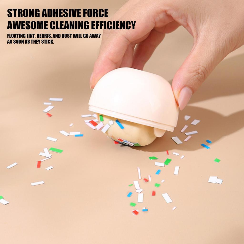 Lint Remover Egg-Shaped Reusable Cleaning Tools Portable Egg-Shaped Lint Roller Extra Sticky For Cat Dog Fabric Clothes