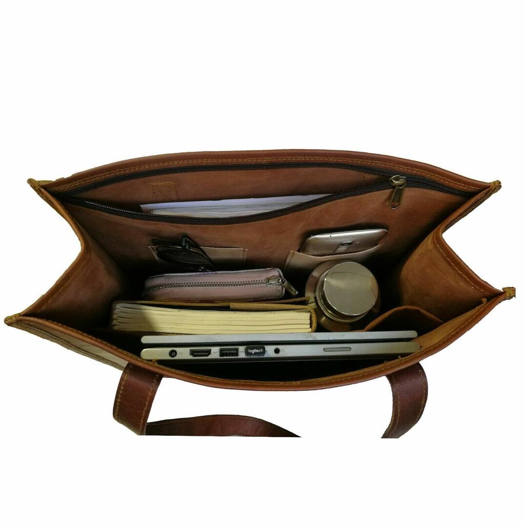 Ręcznie robiona torebka damska torebka z prawdziwej skóry podróżna torba na ramię na zakupy