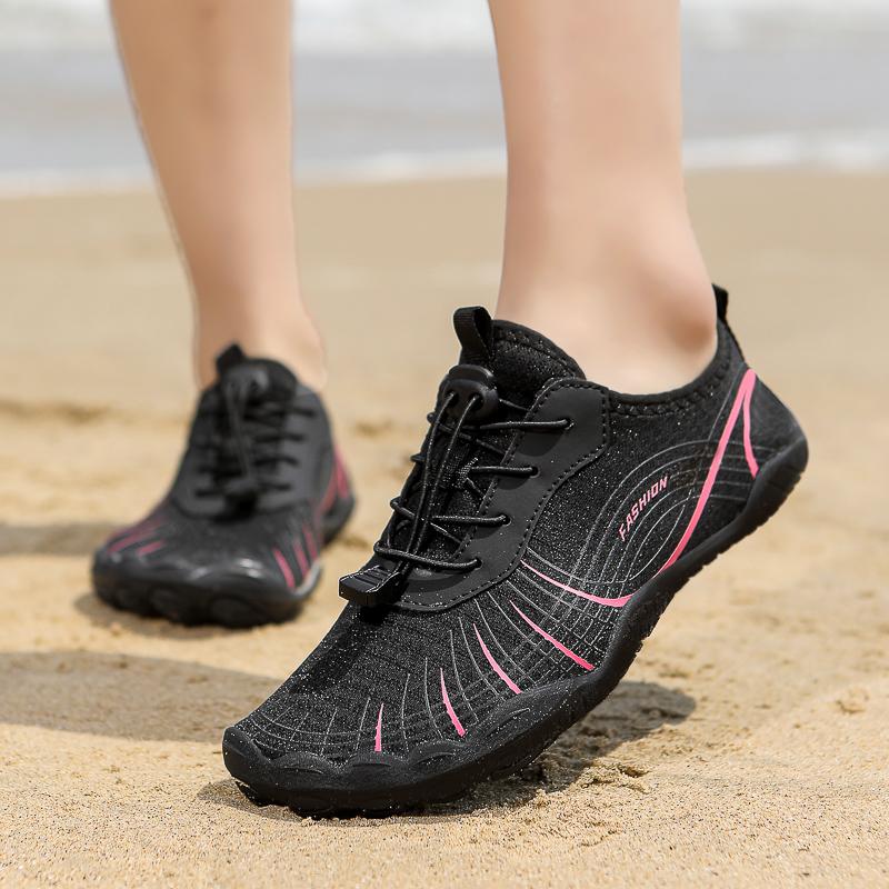 Quick Dry Water Shoes Breathable Soft Beach Wading Footwear Lightweight Aquatic Shoes for Men Women Surfing Diving River Trekking