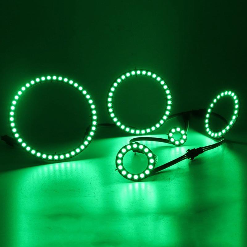 Ws2812B Addressable Led Pixel Ring 8/16/24/35/45Leds Ws2812 Rgb Led Diode Ring Color Ic Built-In Led