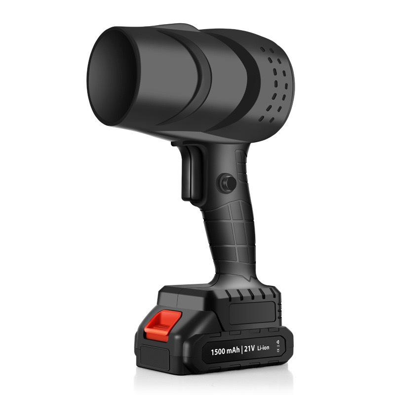 High-Power Lithium Battery Cordless Leaf & Snow Blower for Home & Car Charging