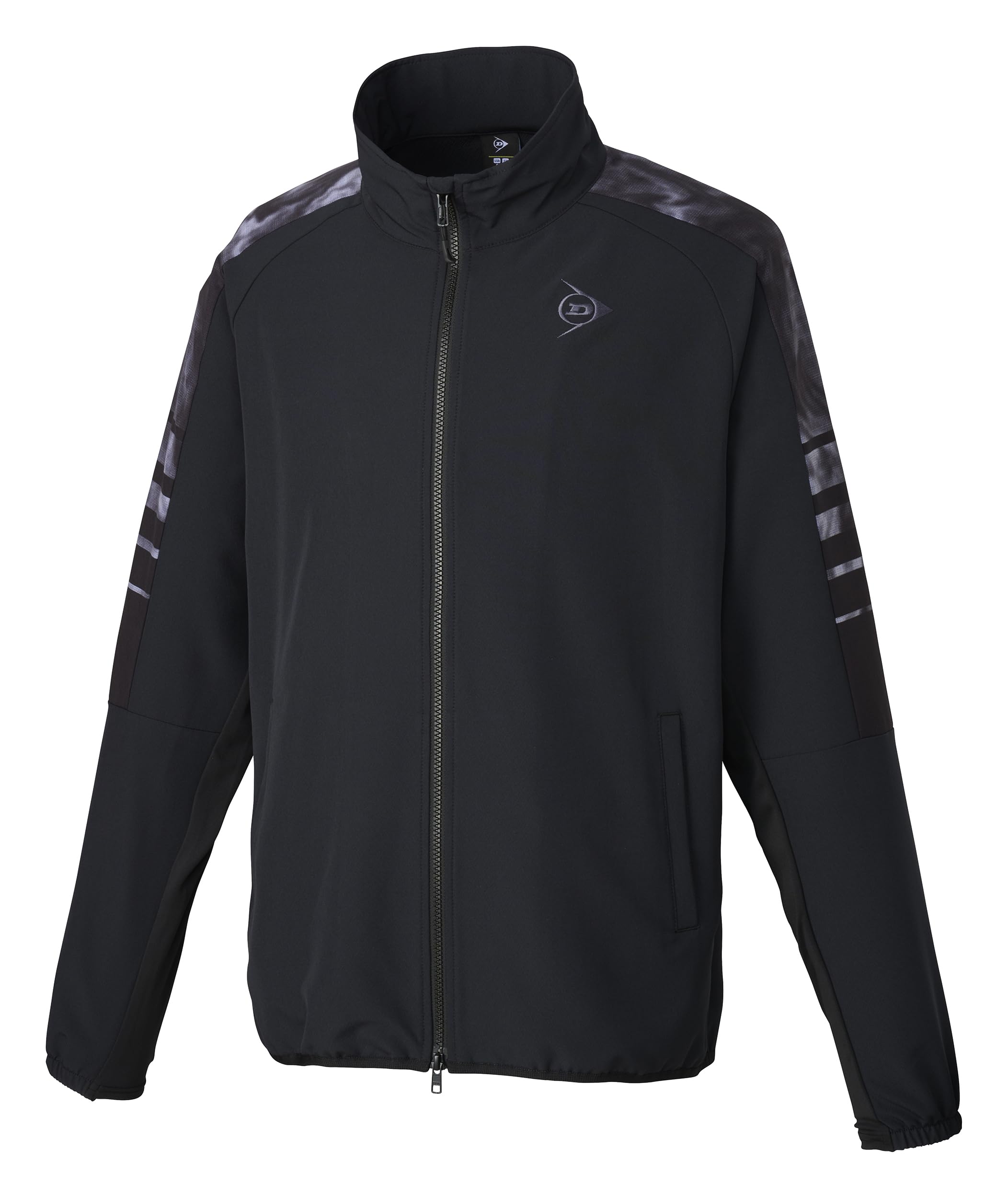 

DUNLOP Tennis Badminton Soft Tennis Track Jacket DAF5400 2024SS Black L чёрный