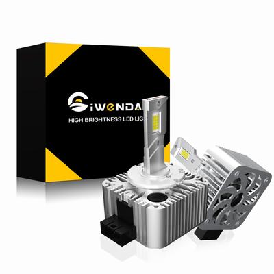 CIWENDAN D1S LED Bílá 12V Ventilátor 35W OEM HID Adaptivní Kompatibilní s OEM HID Obsahuje 2 Světla a Světlomety, Bezdrátové, Integrované, Vestavěné
