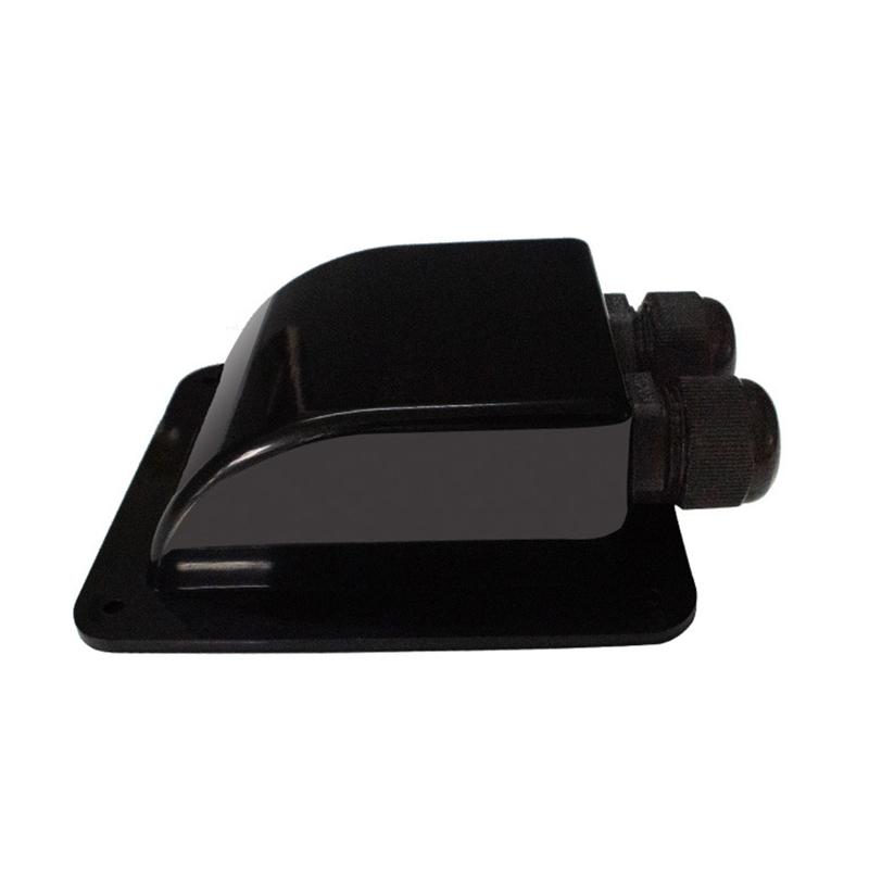 ABS Solar Panel Mounting Brackets Drill-Free Corner Bracket Support Kit for Wood Frame RV Boat Campers Caravans Hood
