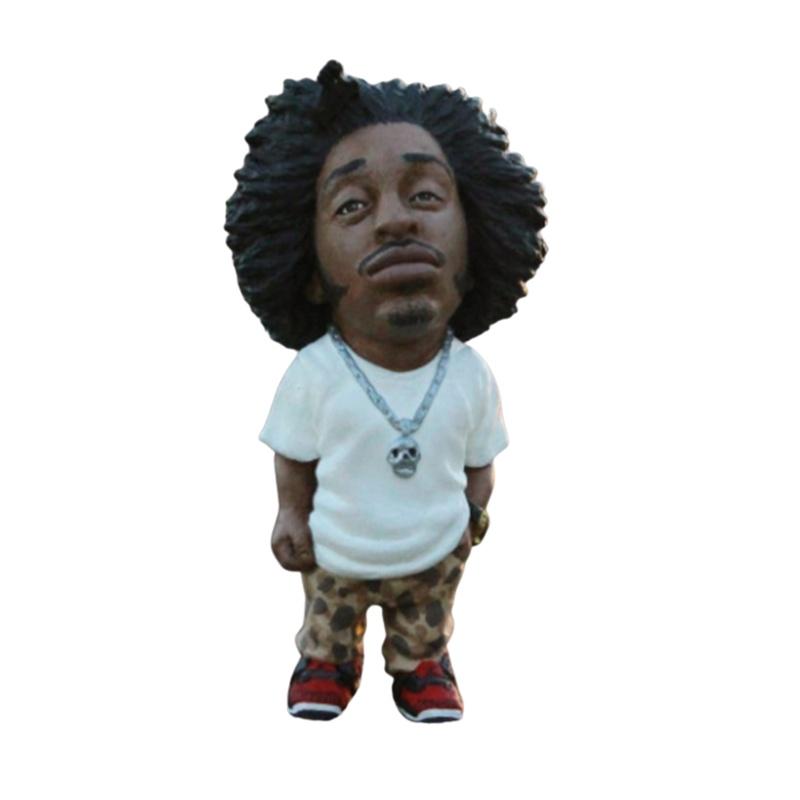 Hip Hop Rapper Bro Shakur Snoop Dogg Action Figure For Music Fans Hand-sculpted And Hand-colored Statue