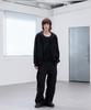Formlich Cable Hoodie Zipup/Black