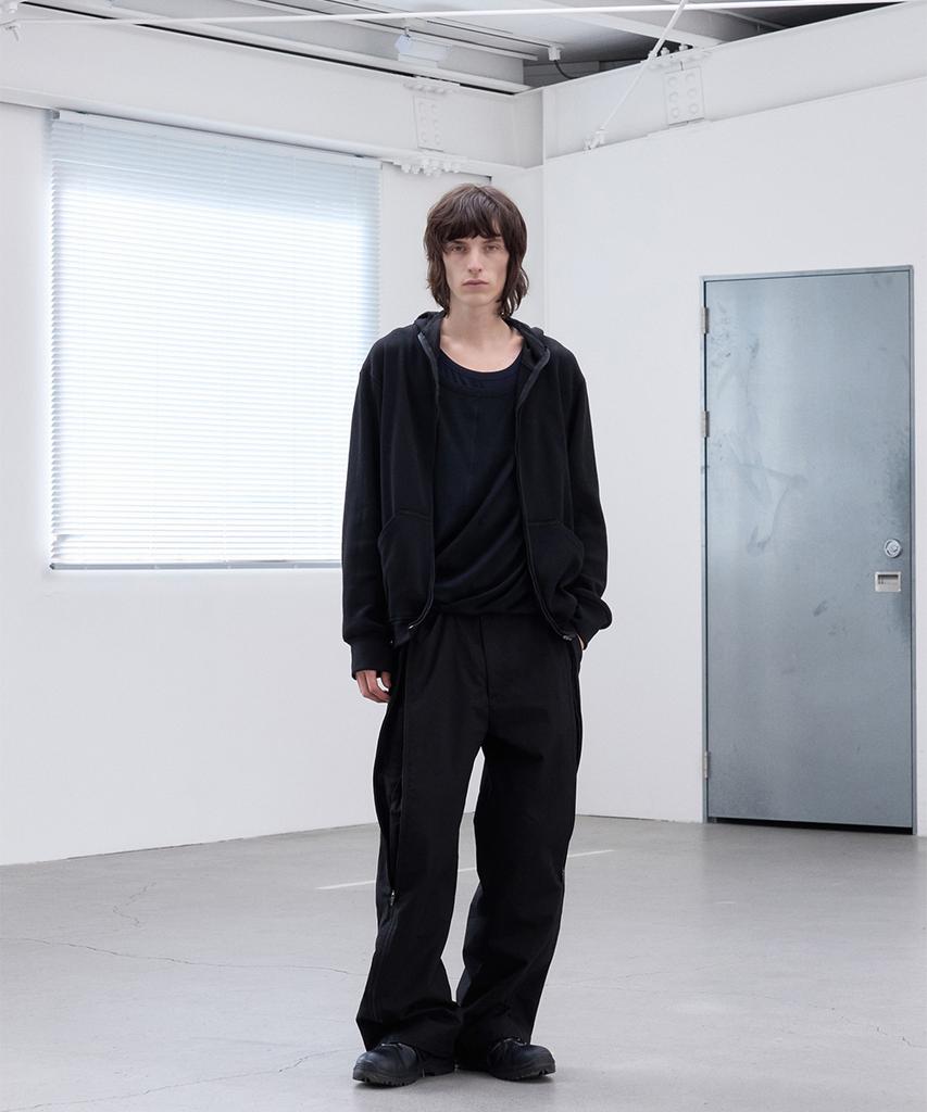 Formlich Cable Hoodie Zipup/Black