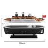 Electric Aroma Air Humidifier Luxury Ocean Liner Cruise Ship Model Aromatherapy Essential Oil Diffuser for Home Decoration