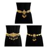 Carved Floral Waist Belt Belly Chain for Dress Chain Belt for Women Waist Chain Belt Wedding Accessories