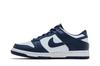 Nike Dunk Low White Midnight Navy