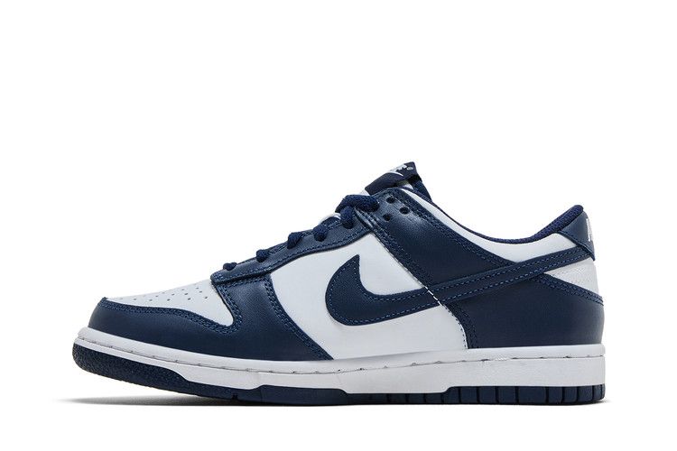 Nike Dunk Low White Midnight Navy