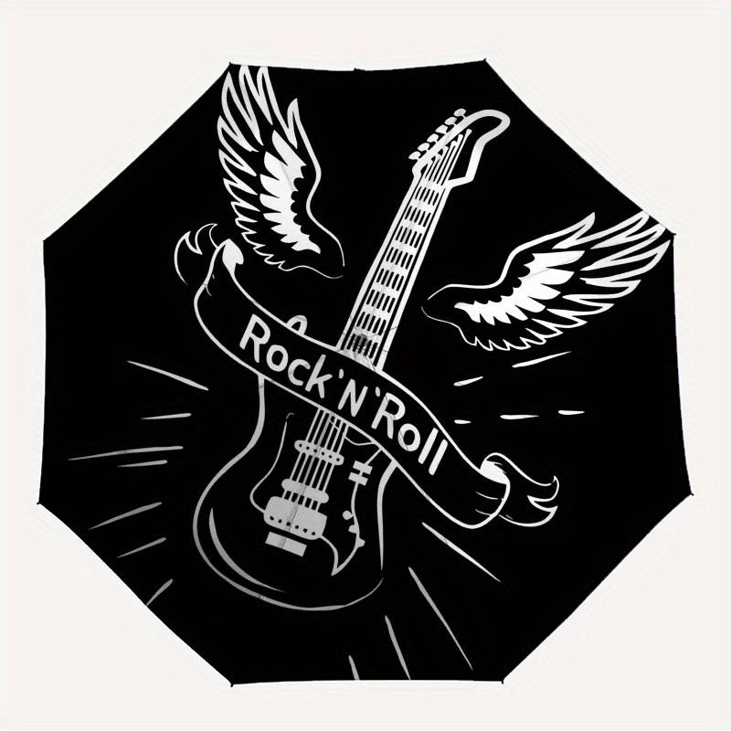 

1pc Guitar Wings Themed High-quality Umbrella,Automatic Opening and Closing Umbrella,Multi-functional Umbrella G0811383