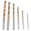 60PCS 135° Split Point Drilling Tools Jobber Length Micro Drill Bits Twist Drill Bits  Wood Drilling