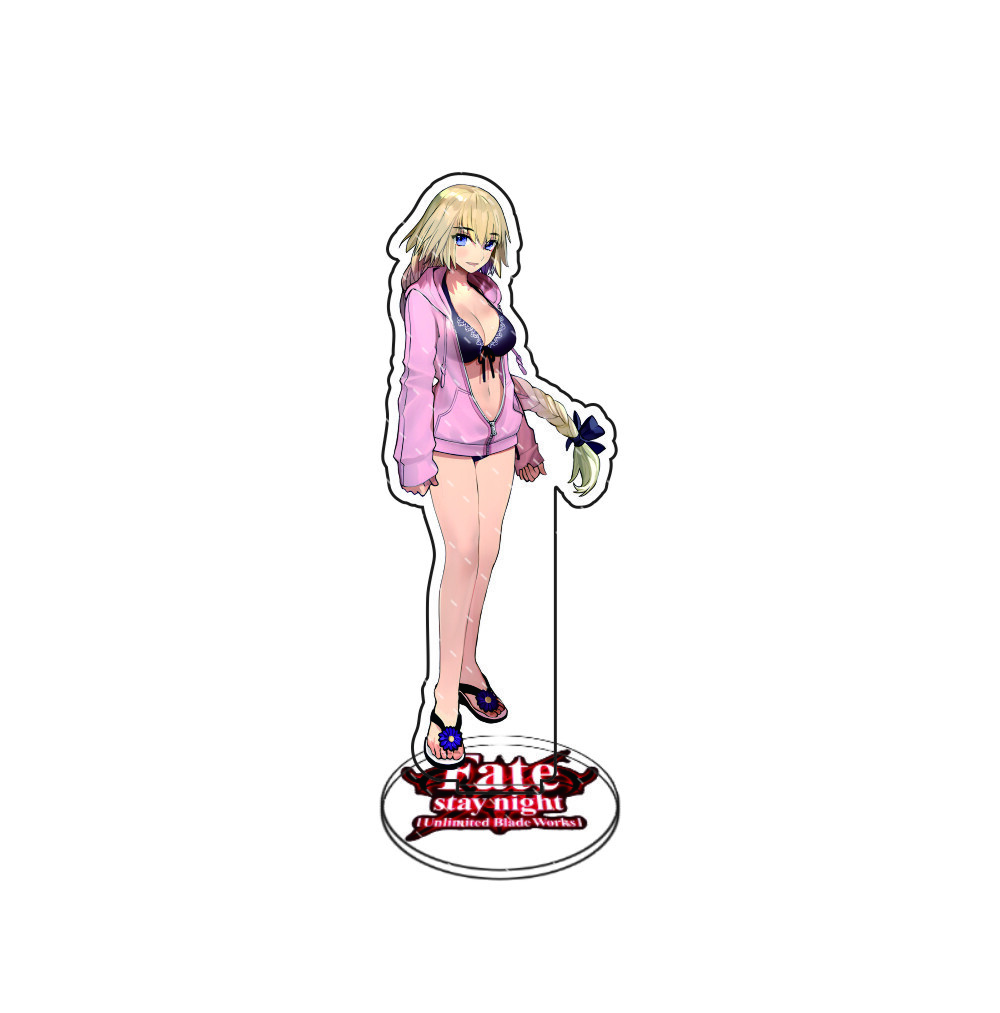 Anime Fate 15cm Acrylic Stand Model Cosplay Characters Desktop model stand Ornament Goods Collection Gifts