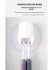 Punch-Free Wall-Mounted UVC Toothbrush Sterilizer and Dryer Holder