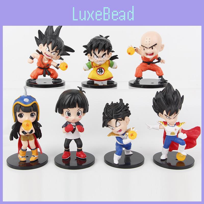 Adorable Dragon Ball Z Blind Box Figures Set With Youth Goku Krillin Gohan And Kiki