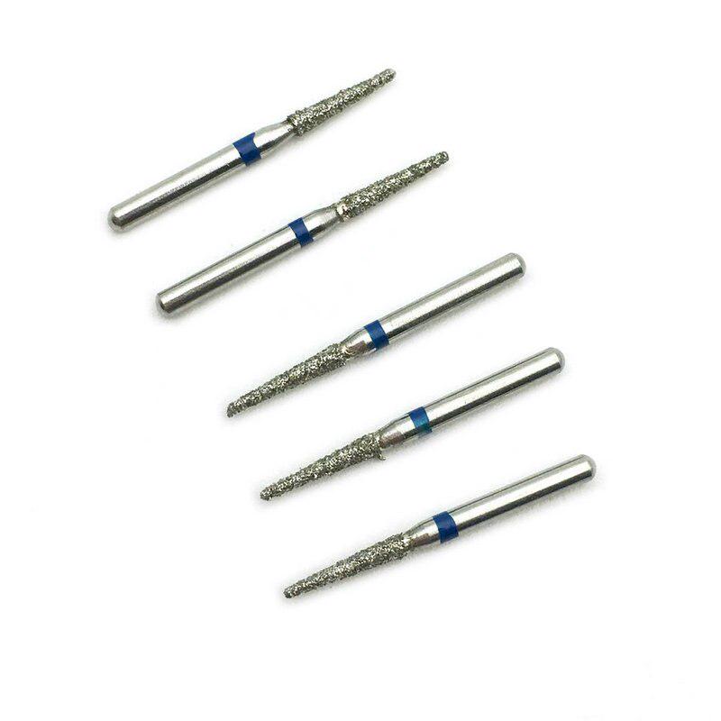 Set de freze cu diamante dentare de 1,6 mm FG, 10 buc, pentru piese de mână de mare viteză, materiale de lustruire pentru stomatologie TF-S20