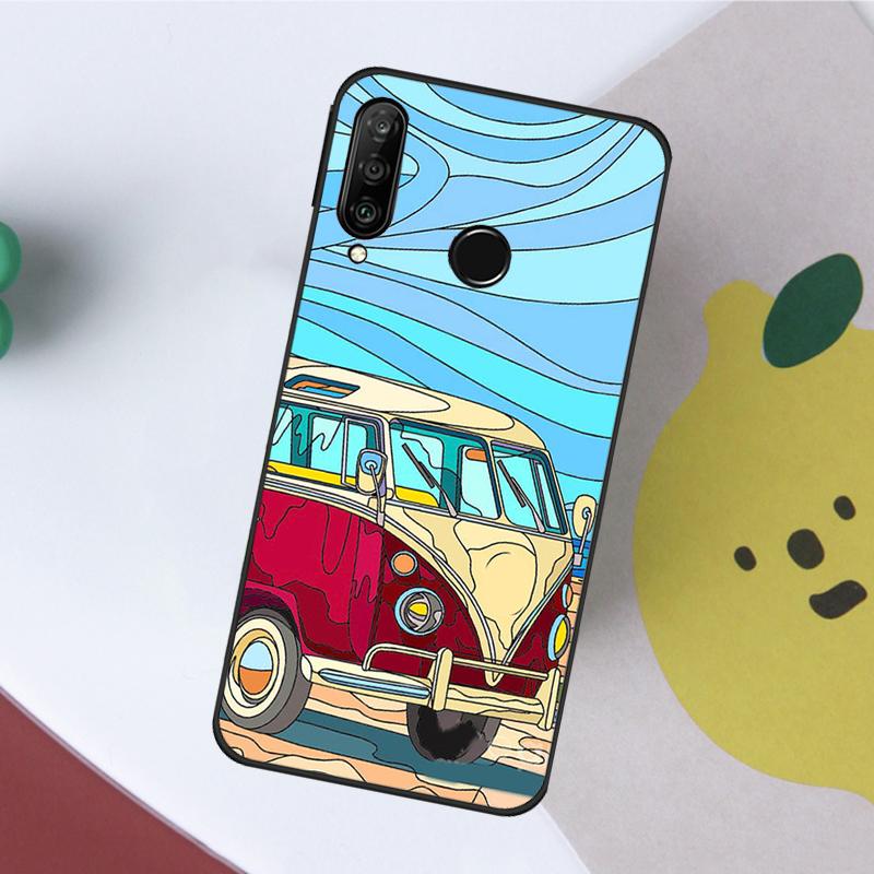 

Combi Van Surf For Huawei Nova 8i 7i 11i 12i 12s Y70 Y72 Y73 Y60 Y90 Y61 Y91 9 10 SE P20 P30 P40 Lite Case Huawei Nova Y90